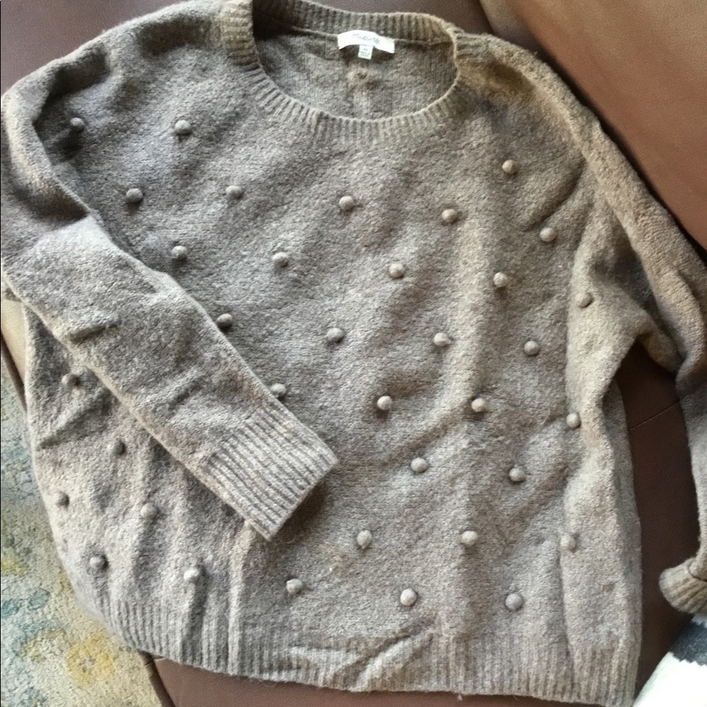 Madewell pompom sweater